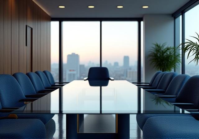 Modern professional consulting office environment in Delhi