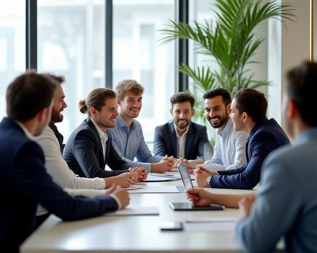 ChronoSynergy founders in modern Delhi office